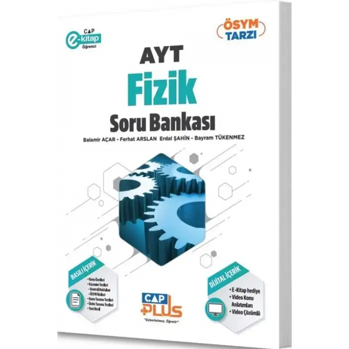 Çap Ayt Plus Fizik Soru Bankası 2025-26