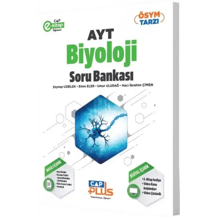 Çap Ayt Plus Biyoloji Soru Bankası 2025-26