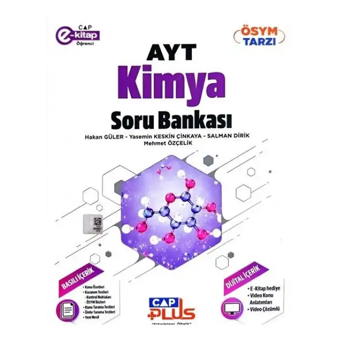 Çap Ayt Plus Kimya Soru Bankası 2025-26