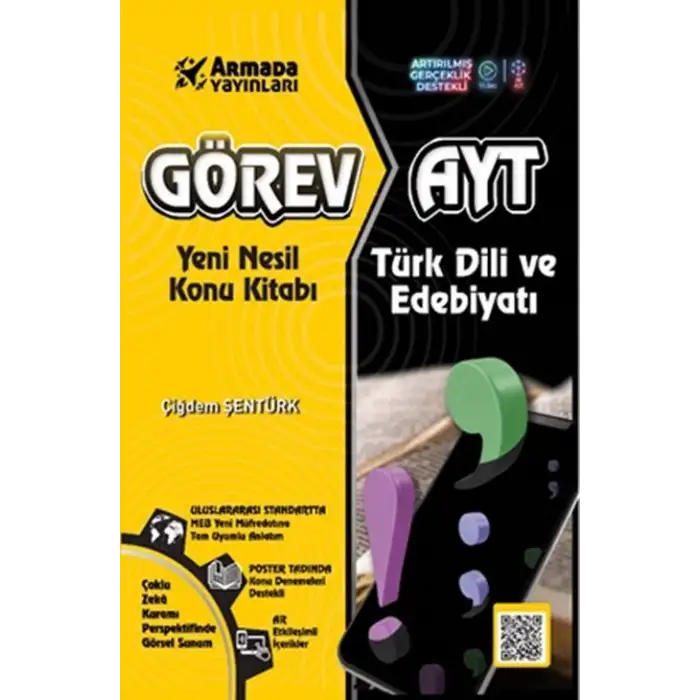 Armada AYT Görev Türk Dili veEdebiyatı Yeni Nesil Konu Kitabı