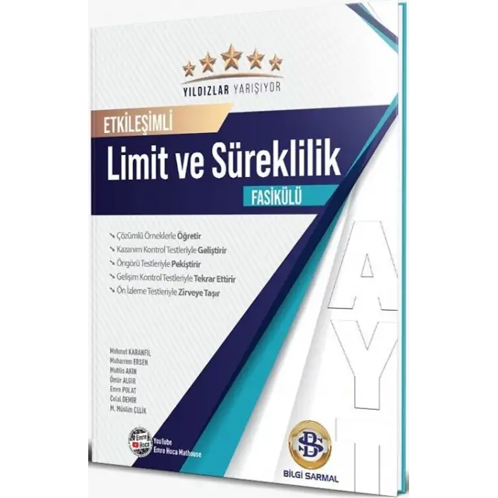 Yıldızlar Yarışıyor Ayt Limit ve Süreklilik 2024-25