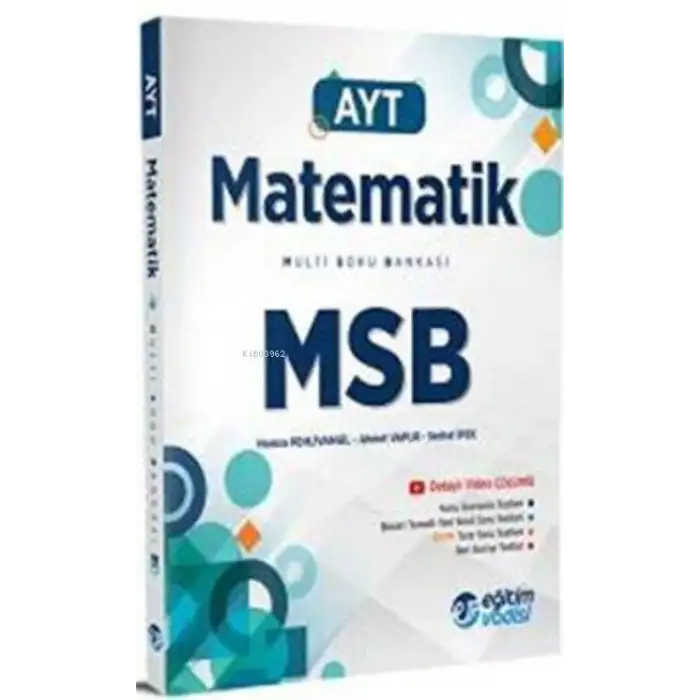 Eğitimvadisi Ayt Matematik Multi Soru Bankası Msb 2025-26