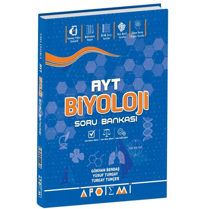 Apotemi Ayt Biyoloji Soru Bankası 2025-26