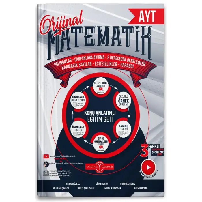 Orijinal Ayt Matematik Pol.Çarp. 2.Derece Konu Anlatım 2025-26