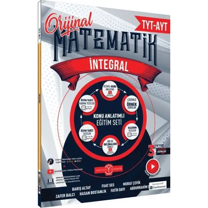 Orijinal Ayt Matematik İntegral Konu Anlatım 2025-26