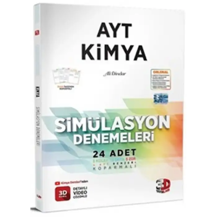 3D Ayt Kimya Simülasyon Denemeleri 2025-26