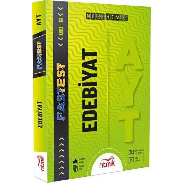 Ritmik Ayt Edebiyat Fastest 32+4