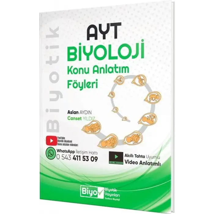 Biyotik Ayt Biyoloji Konu Anlatım Föyleri 2025-26