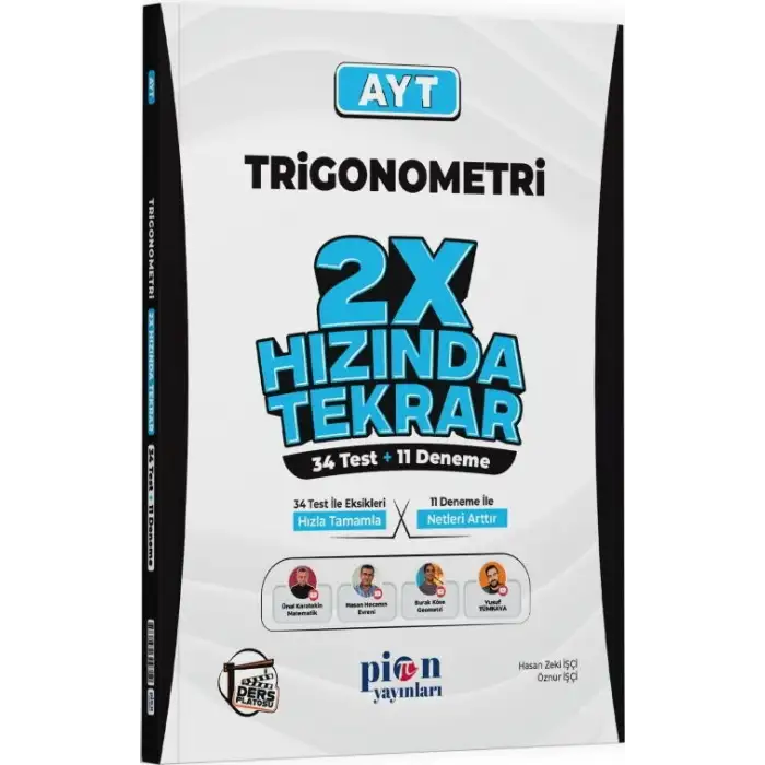 Pion Ayt Trigonometri 2X Hızında Tekrar Deneme 2026