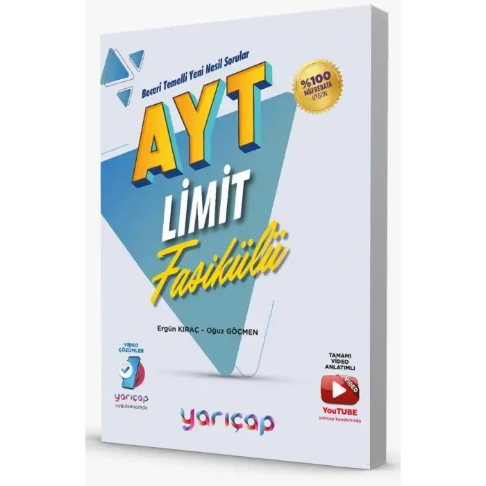 Yarıçap Ayt Fasikülleri Limit 2022