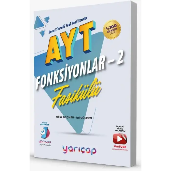 Yarıçap Ayt Fasikülleri Fonksiyonlar2 2022