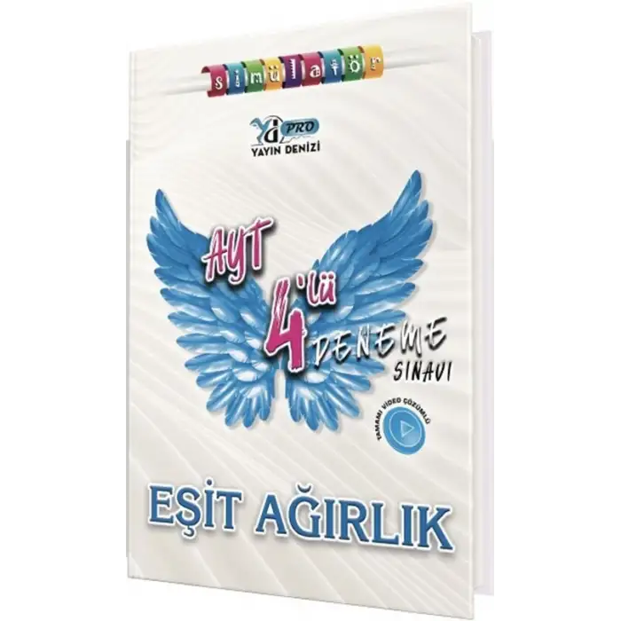 Yayındenizi Ayt Pro Eşit Ağırlık Deneme 4 Lü 2022