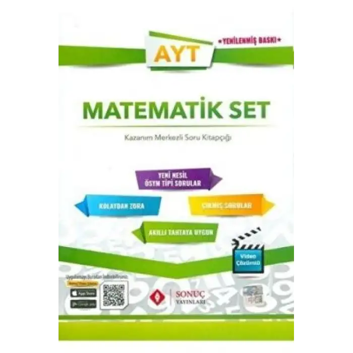Sonuç Ayt Matematik Modüler Set  2022