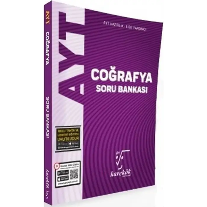 Karekök Ayt Coğrafya Soru Bankası 2024