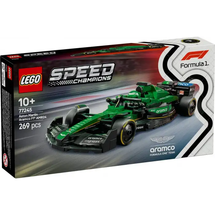 Lego Speed 77245 Champions Aston Martin Aramco F1 Amr24 Yarış Arabası