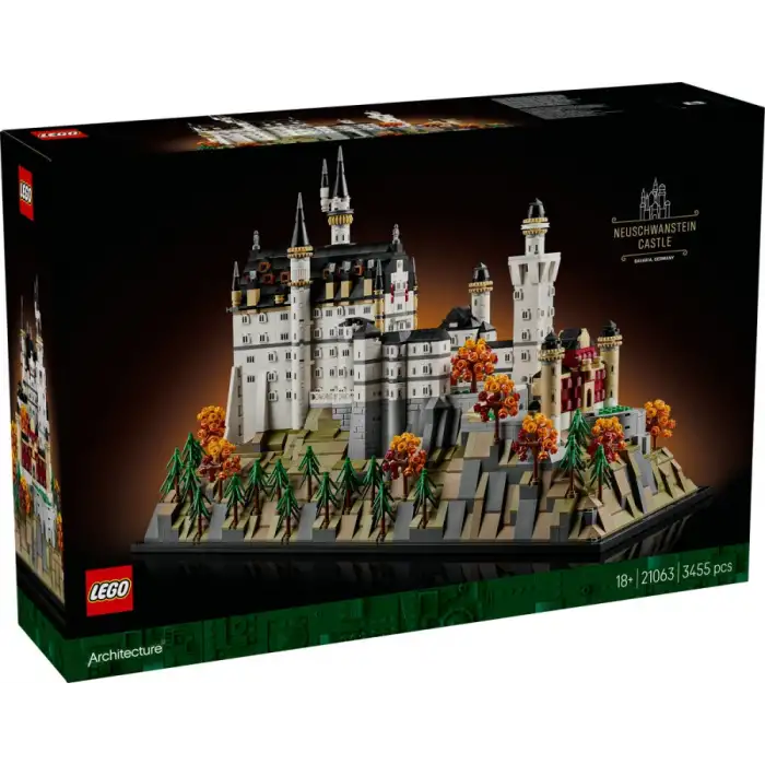 Lego Architecture 21063 Neuschwanstein Şatosu