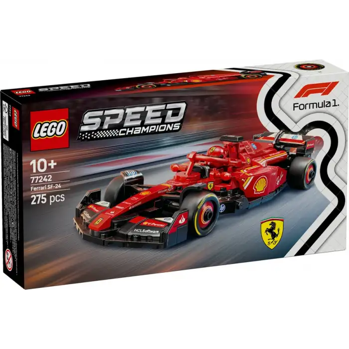 Lego Speed 77242 Champions Ferrari Sf-24 F1 Yarış Arabası
