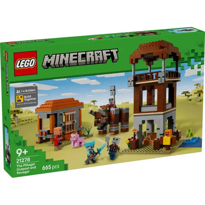 Lego Minecraft 21278 Yağmacı Karakol