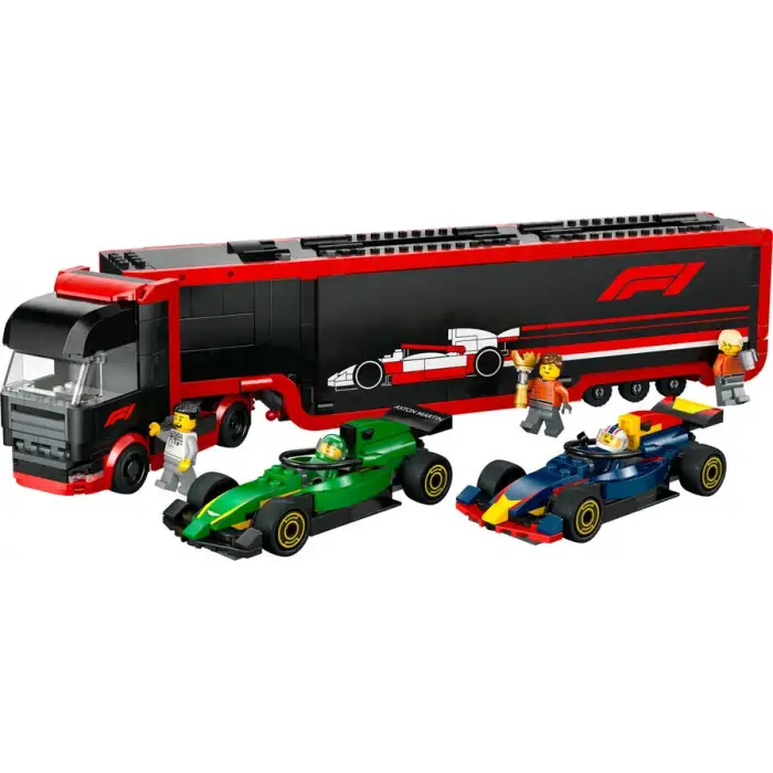 Lego City 60445 Rb20 Ve Amr24 F1 Arabalı F1 Kamyonu