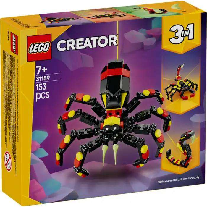 Lego Creator 31159 Vahşi Hayvanlar: Şaşırtıcı Örümcek