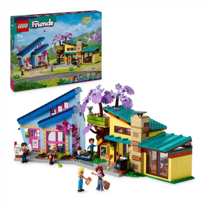 Lego Friends 42620 Olly Ve PaisleyNin Aile Evleri