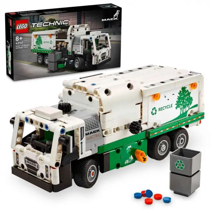 Lego Technic 42167 Mack Lr Electric Çöp Kamyonu
