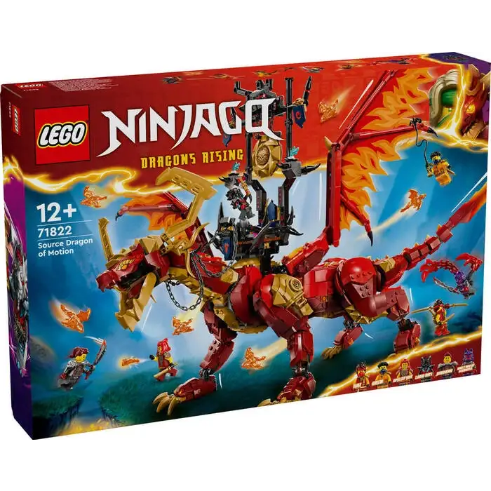 Lego Ninjago Hareket Kaynak Ejderhası 71822