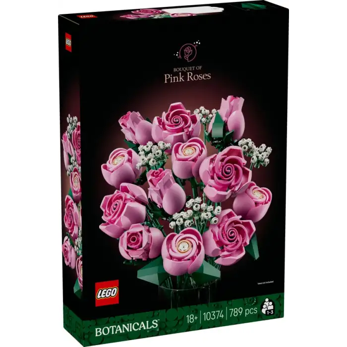 Lego Botanical Collection 10374 Pembe Gül Buketi