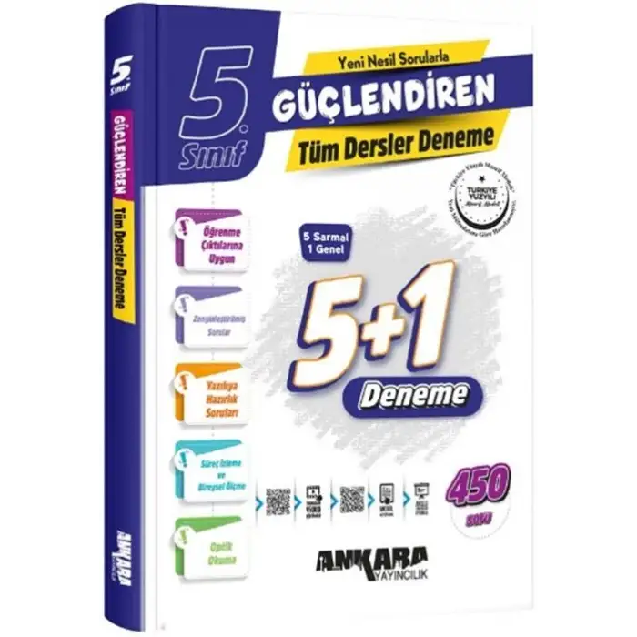 Ankara 5.Sınıf Güçlendiren Tüm Dersler Denemeleri 2025-26