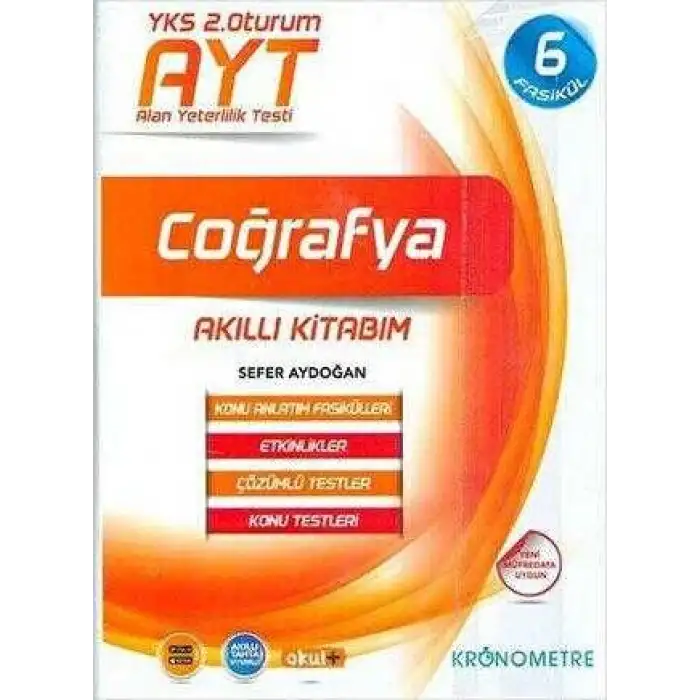 Kronometre Ayt Coğrafya Konu Anlatım Föyleri ( Kaf )