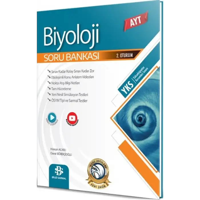 Bilgisarmal Ayt Biyoloji Soru Bankası 2025-26