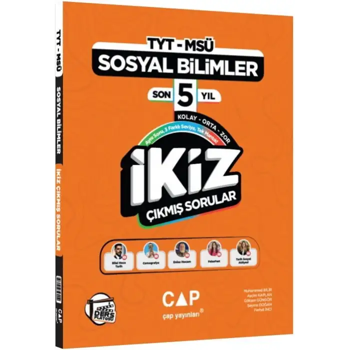 Ders Platosu Tyt Msü İkiz Çıkmış Soruları Son 5 Yıl Sosyal Bilimler 2026