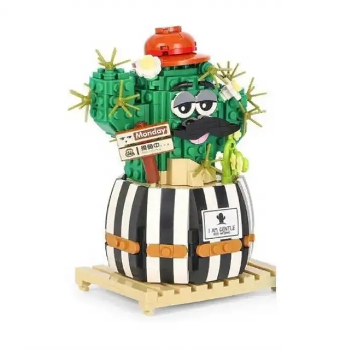 Loz Block Oyuncak Kaktüs Çiçek 578 Parça