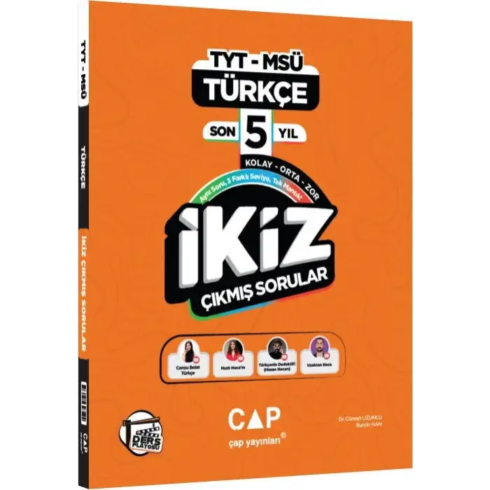 Ders Platosu Tyt Msü İkiz Çıkmış Soruları Son 5 Yıl Türkçe 2026