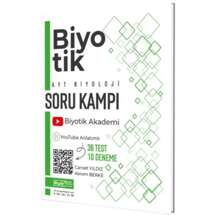 Biyotik Ayt Biyoloji Soru Kampı 2025-26