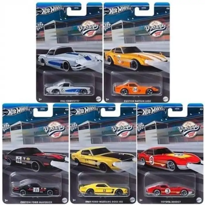 Hotwheels Vintage Özel Seri Arabalar Hrt81