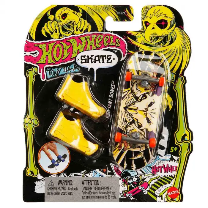 Hotwheels Skate Neon Temalı Parmak Kaykay Ve Ayakkabı Paketleri Mtl-Hpg21