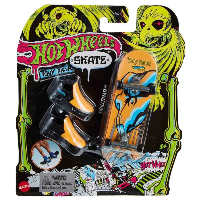 Hotwheels Skate Neon Temalı Parmak Kaykay Ve Ayakkabı Paketleri Mtl-Hpg21