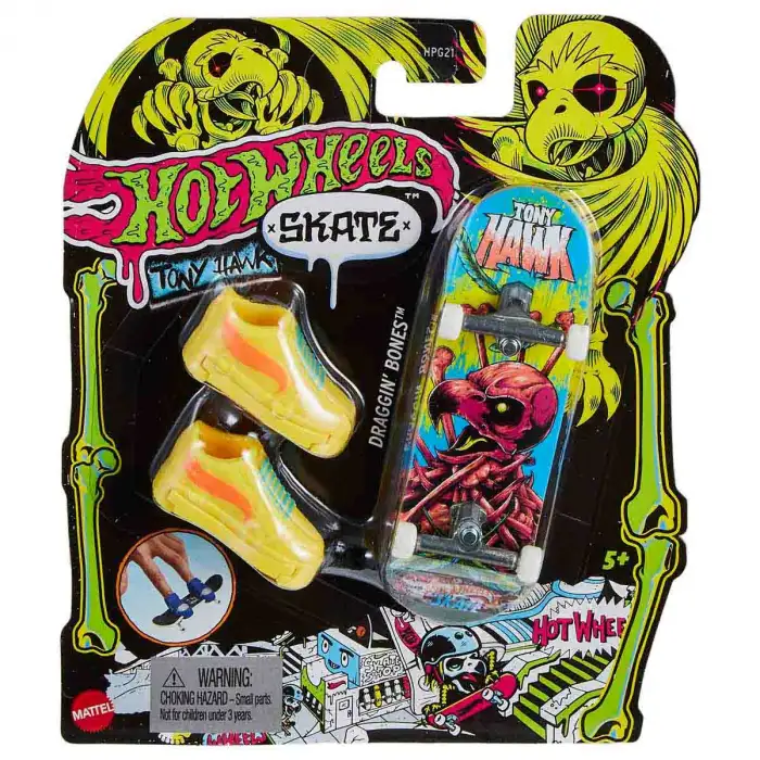 Hotwheels Skate Neon Temalı Parmak Kaykay Ve Ayakkabı Paketleri Mtl-Hpg21