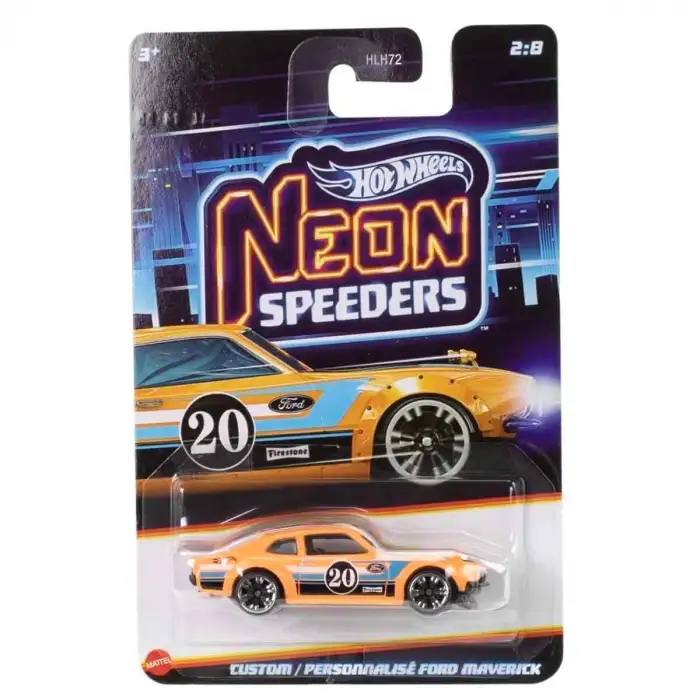 Hotwheels Neon Yarışlar Temalı Arabalar Mtl-Hlh72