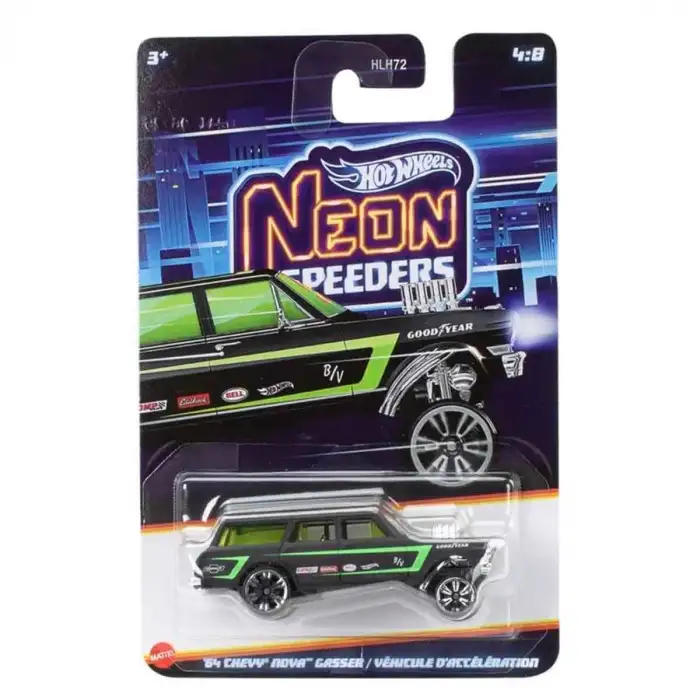 Hotwheels Neon Yarışlar Temalı Arabalar Mtl-Hlh72