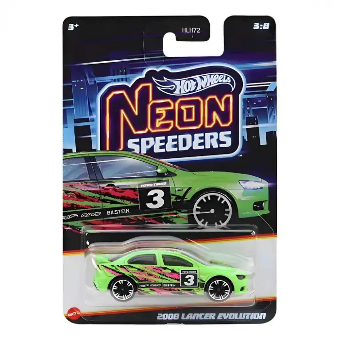 Hotwheels Neon Yarışlar Temalı Arabalar Mtl-Hlh72