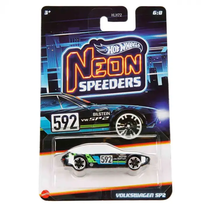 Hotwheels Neon Yarışlar Temalı Arabalar Mtl-Hlh72