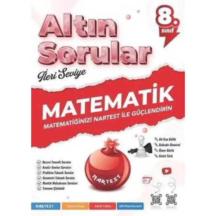 Nartest 8.Sınıf Matematik Altın Sorular 2025-26
