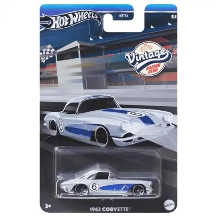 Hotwheels 1/5 Vintage Arabalar Özel Seri 1962 Corvette Hrv06 - Hrt81