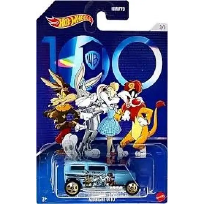 Hotwheels Warner Bros 100. Yıl Temalı Arabalar Midnight Otto Hmv73-Hlk30