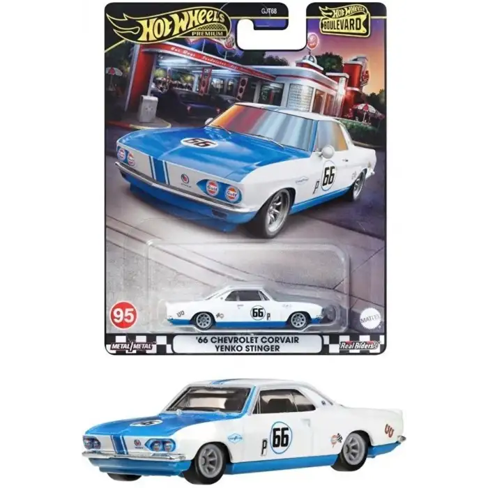 Hotwheels Boulevard 66 Chevolet Corvaır Gjt68 - Hrt69