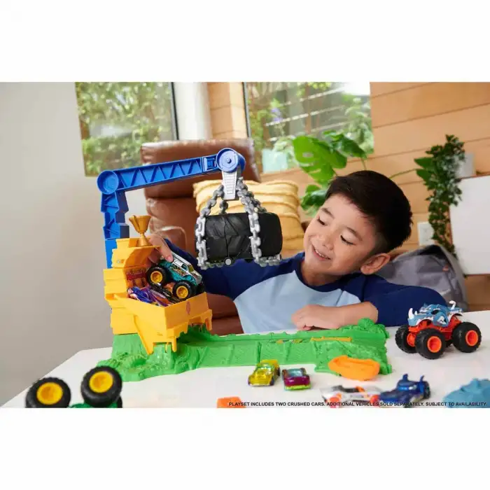 Hotwheels Monster Trucks Arenada Rhinomite Mücadelesi Mtl - Htp18