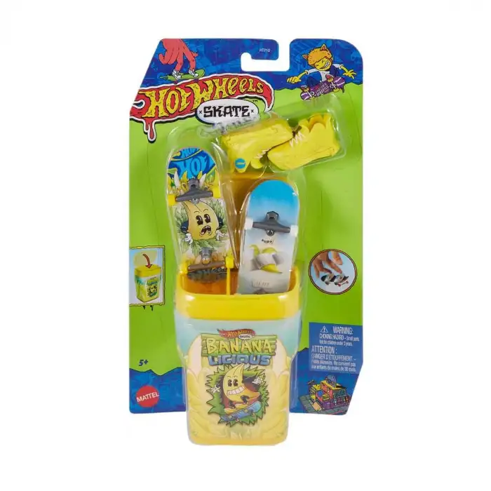 Hotwheels Skate Ikılı Parmak Kaykay Kutusu (Aromalı Sakız Kutusu Temalı) Mtl-Htp10-2