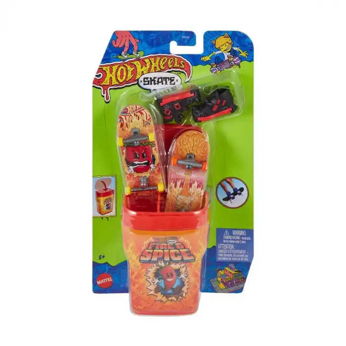 Hotwheels Skate Ikılı Parmak Kaykay Kutusu (Aromalı Sakız Kutusu Temalı) Mtl-Htp10-2